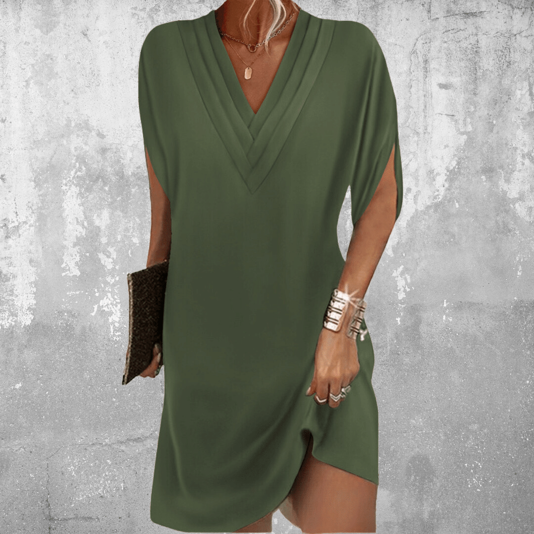 Xara Premium Stylish, Figure Friendly Dress Made of Cotton Elevated Occasion Wear