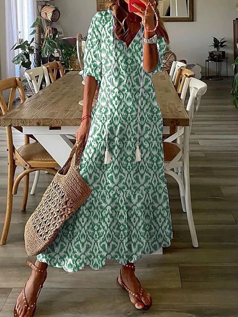 Diana Timeless Bohemian Women's Dress Chic Silhouette Collection
