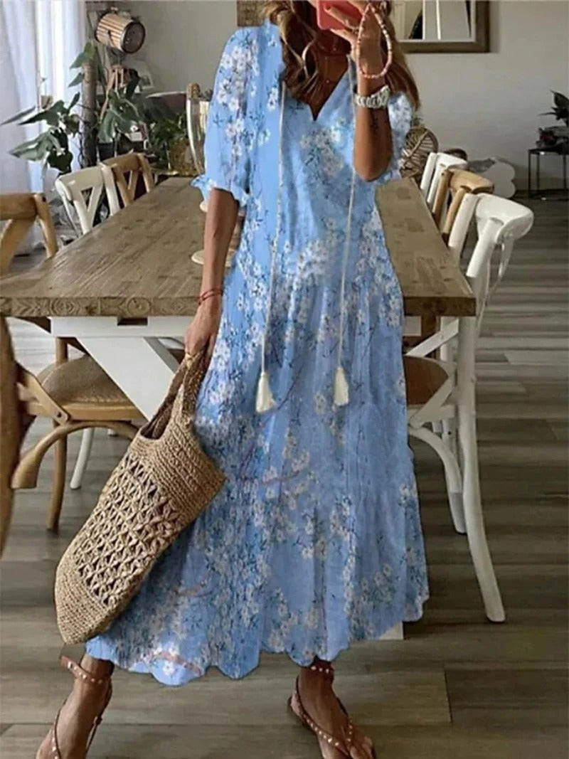 Diana Timeless Bohemian Women's Dress Chic Silhouette Collection