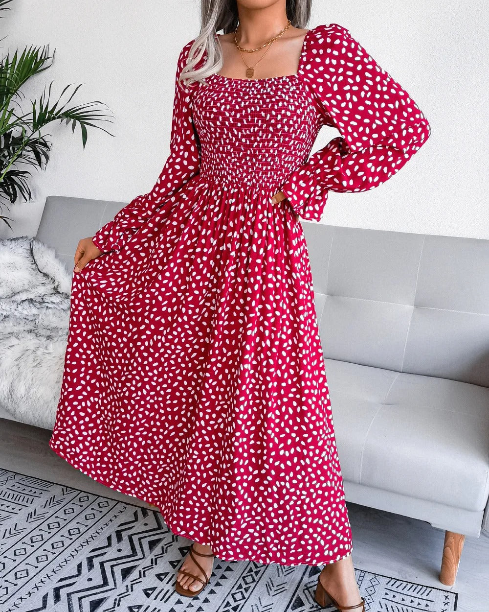 Amalia Casual and Stylish Summer Dress for Women Smart Casual Outfit