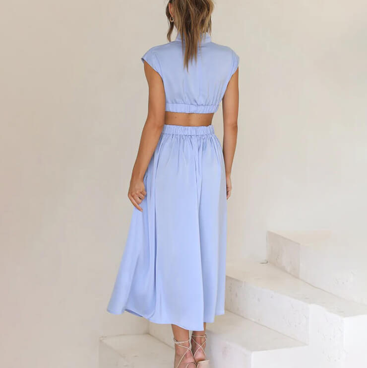 Wendy Chic and Relaxed Summer Dress for Women Sophisticated Look