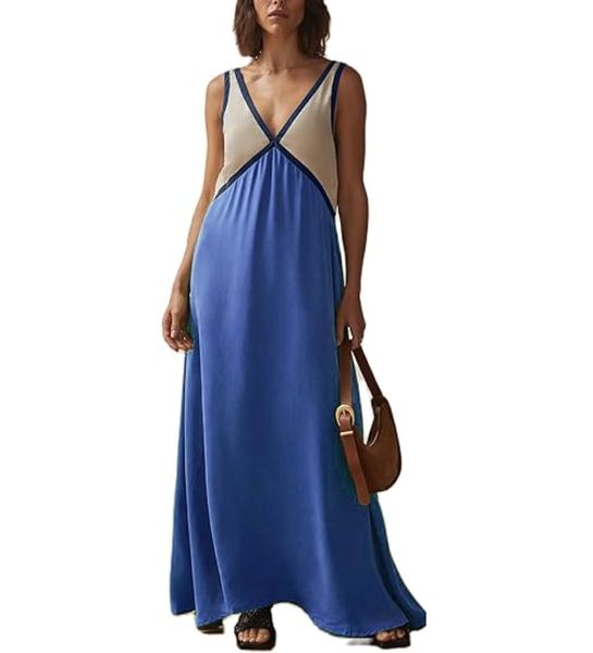 Jimena Statement V Neck Dress Occasion Edit