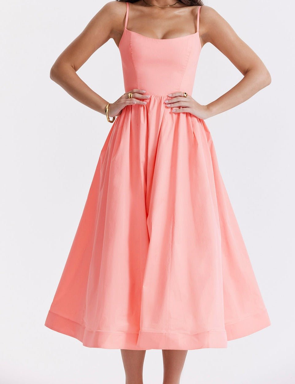 María José Elegant Sleeveless Dress for Women Date Night Outfit