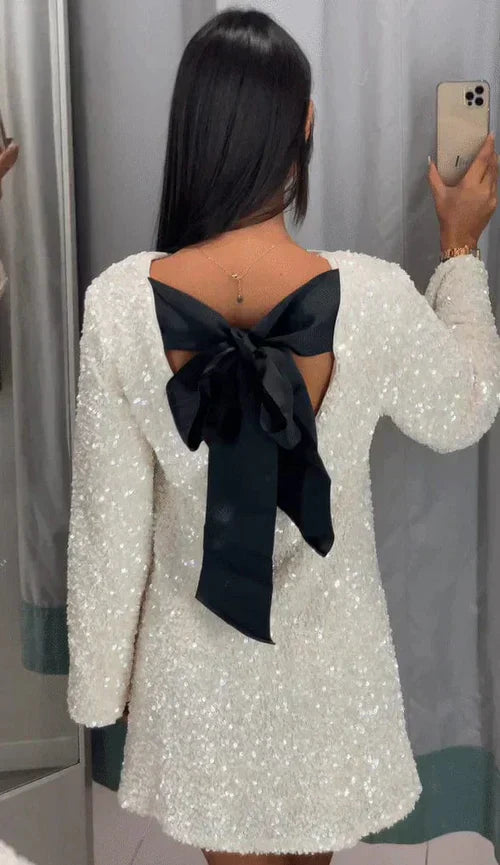 Maritza Premium Glitter Dress Everyday Luxe Edit