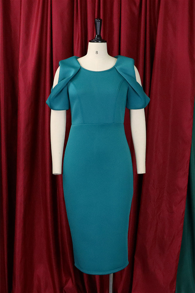 Wrap Hip OL Temperament Pass Dress