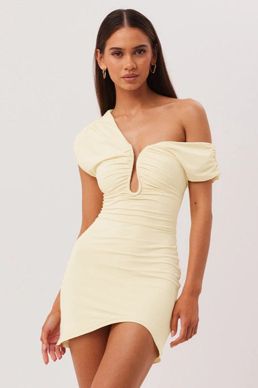 Sleeveless Cutout Bodycon Mini Party Dress