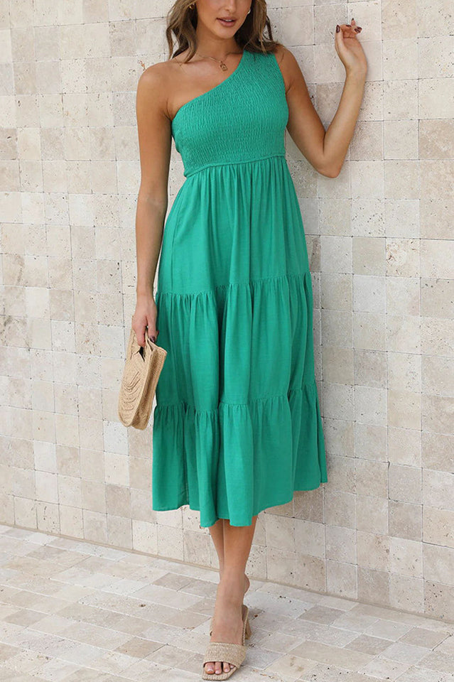 Cassy One Stylish Shoulder Abigail Dress