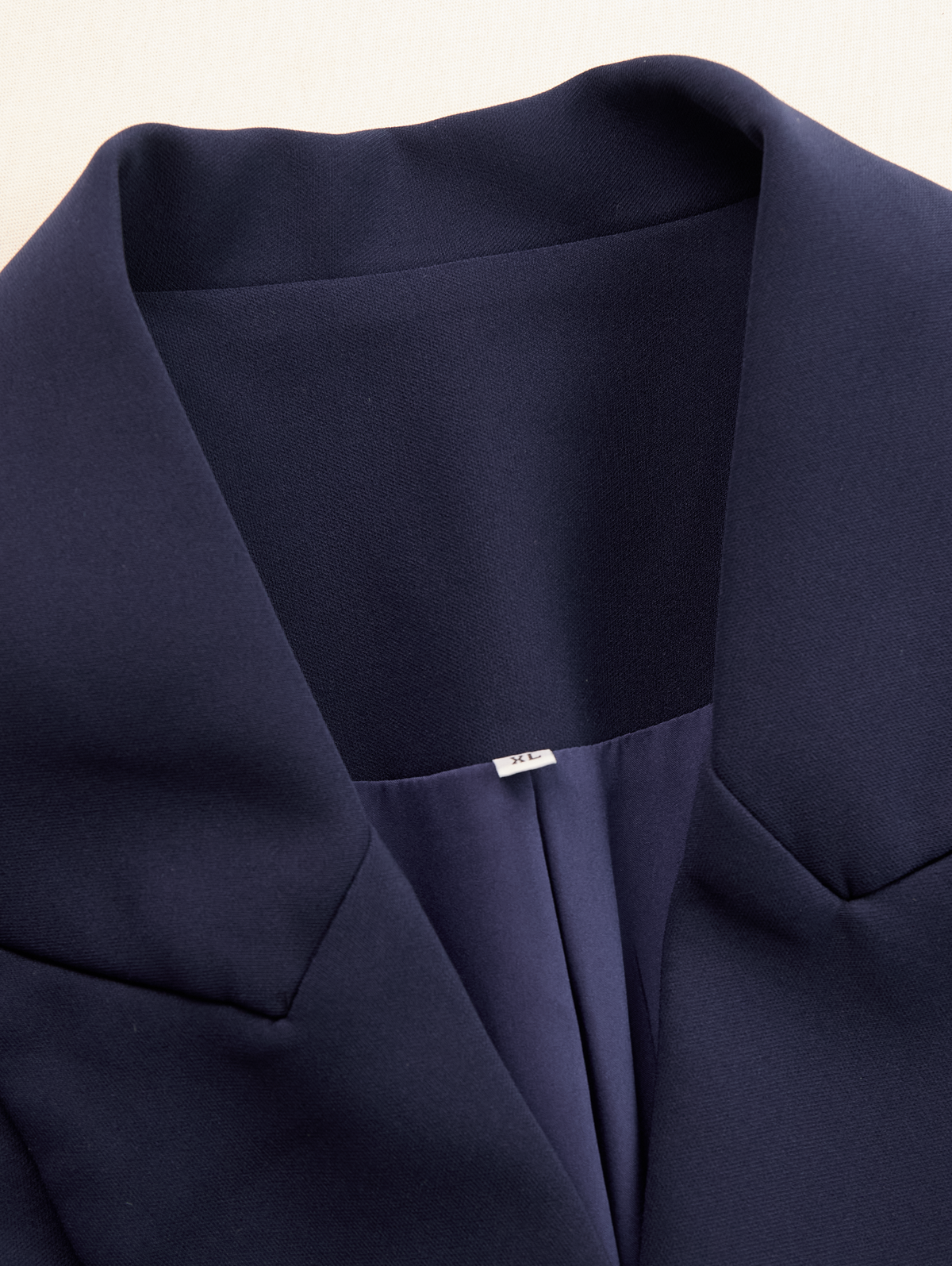 Notched Lapel Button Front Long Sleeve Bodycon Blazer Midi Dress 13