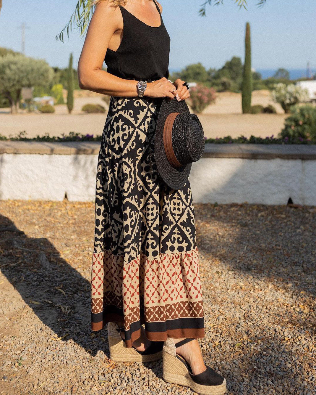 Erica Premium Long Boho Dress Wardrobe Essential