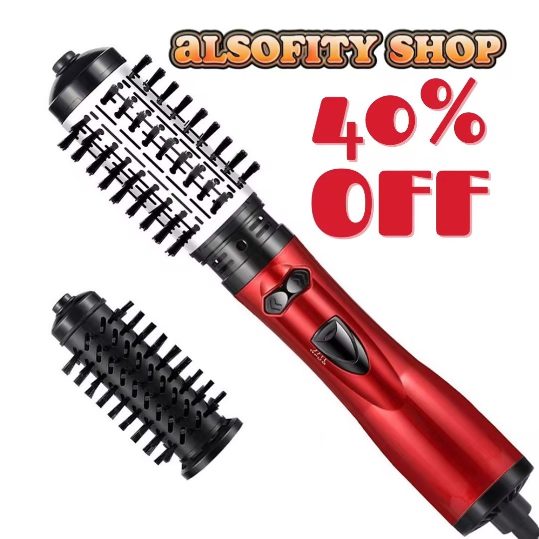 The Hair Wizard, All-in-One Styler for Drying, Curling, and Straightening Hair
