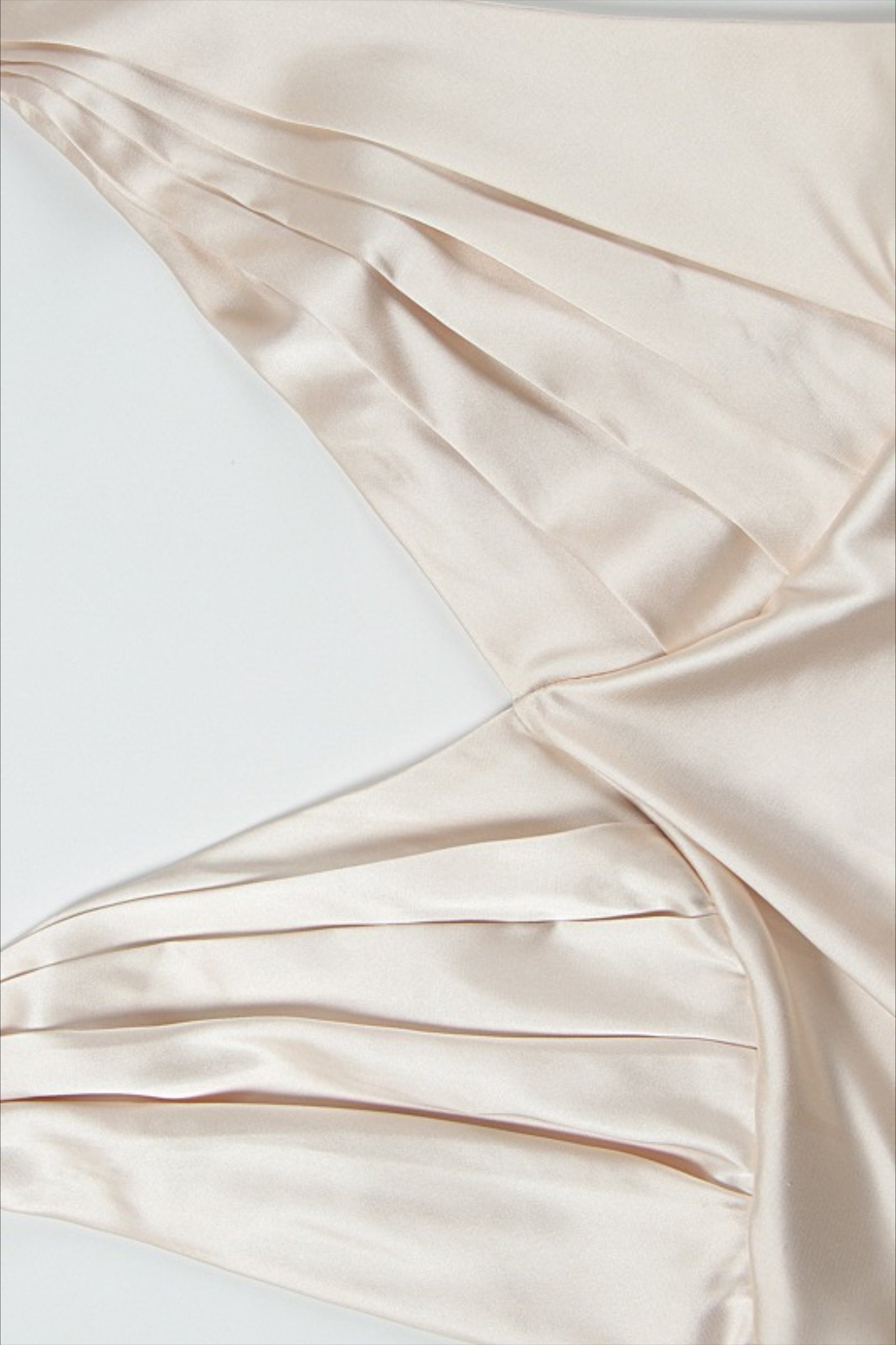 Halter Neck Deep V Ruched Asymmetrical Ruffle High Slit Maxi Dress 6