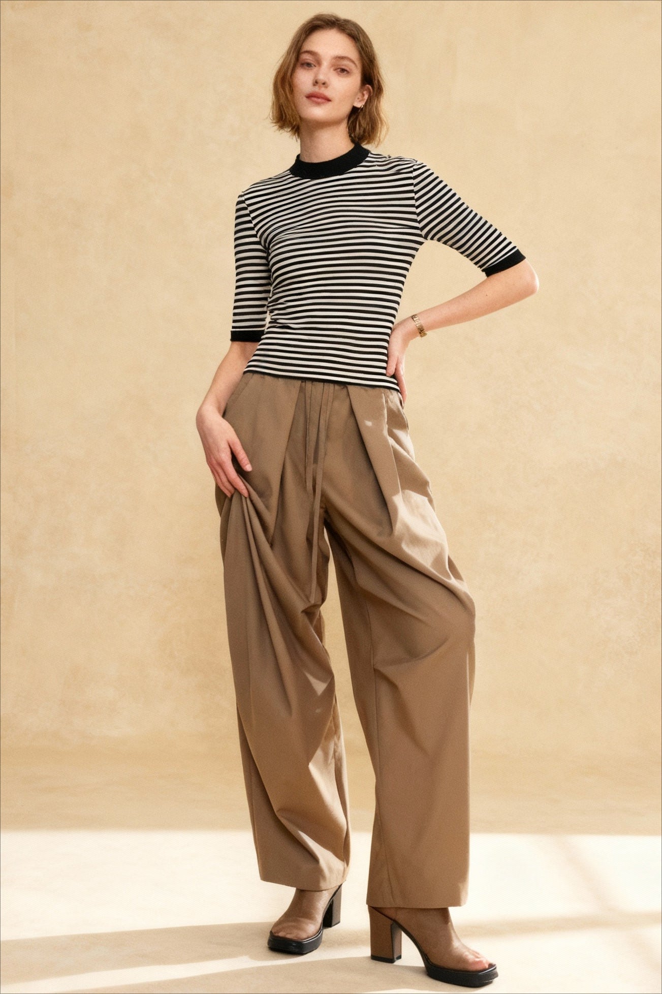 Vintage WideLeg Flowing Pants