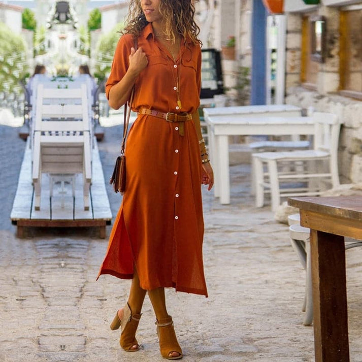 Teodora Aesthetic Summer Dresses for Women with Belts Evening Wear Edit