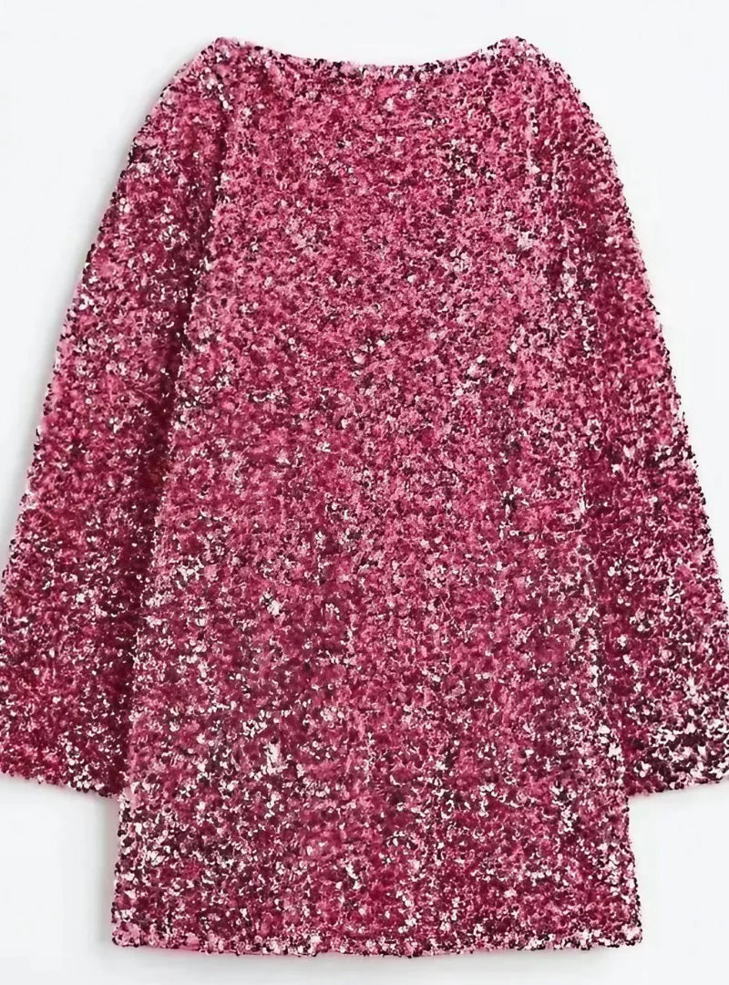 Endora Glitter Dress for Women Cocktail Hour Style