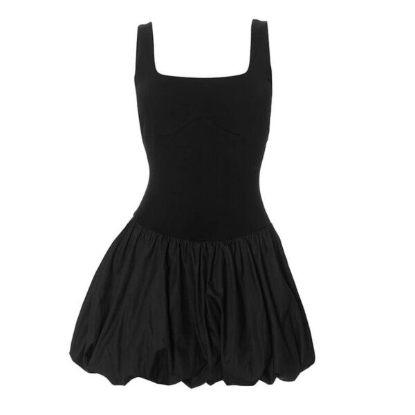 Drama in Town Mini Dress Black