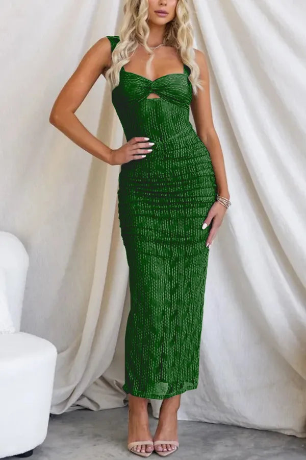 Genoveva Statement Fashion Long Dress Elevated Occasion Wear