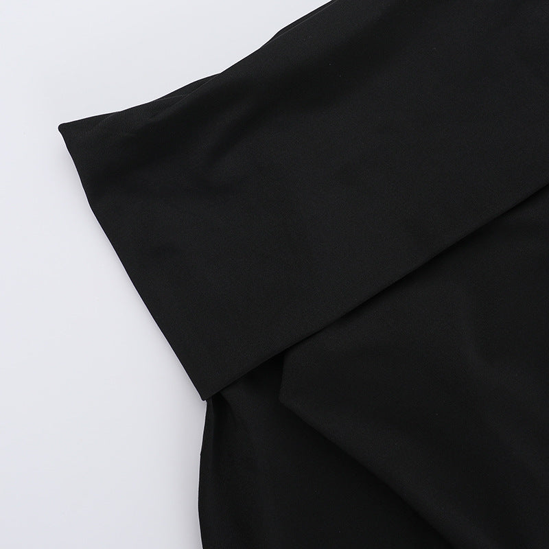 Night Frost Dress Black