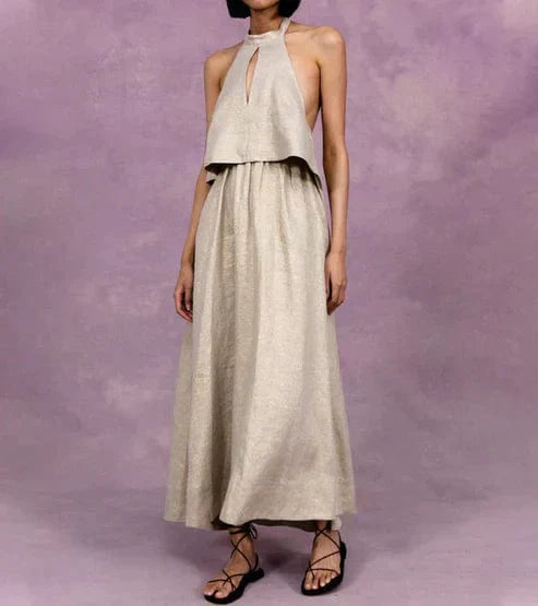 Kukka Simple and Stylish Dress for Women Vacation Beach Look