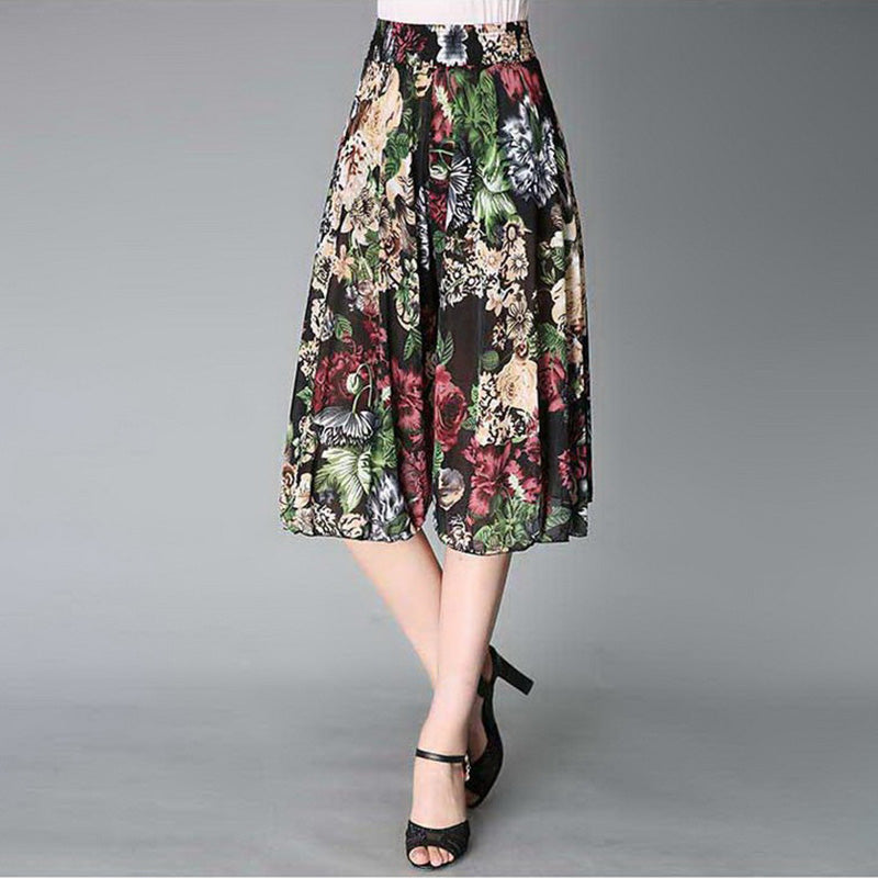 Vintage Style Wide Leg Culottes