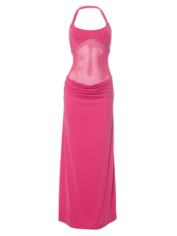 Elizabeth Maxi Dress Rose Red