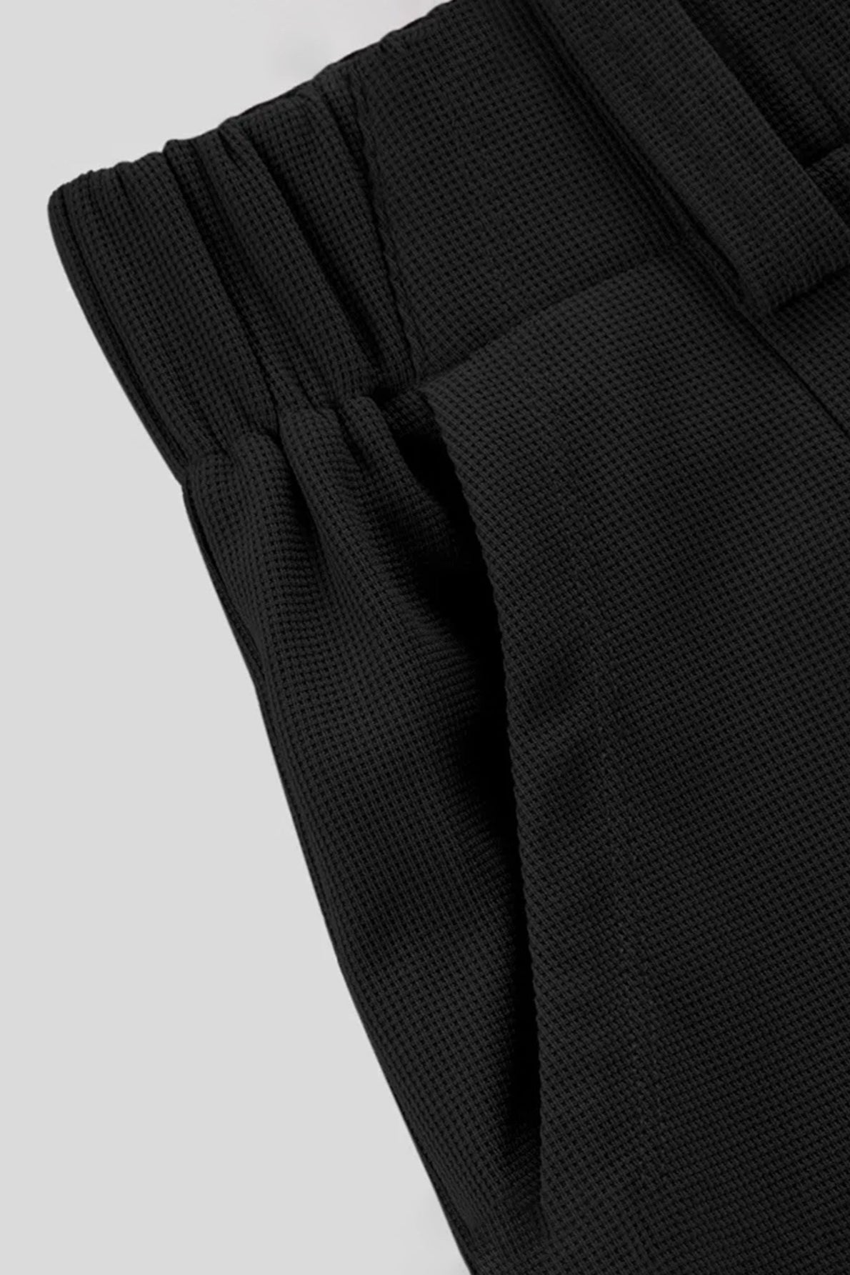 Hip Slimming Wide Leg Relaxed Knit Pants