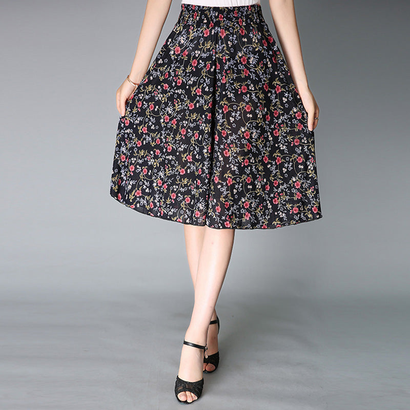 Vintage Style Wide Leg Culottes