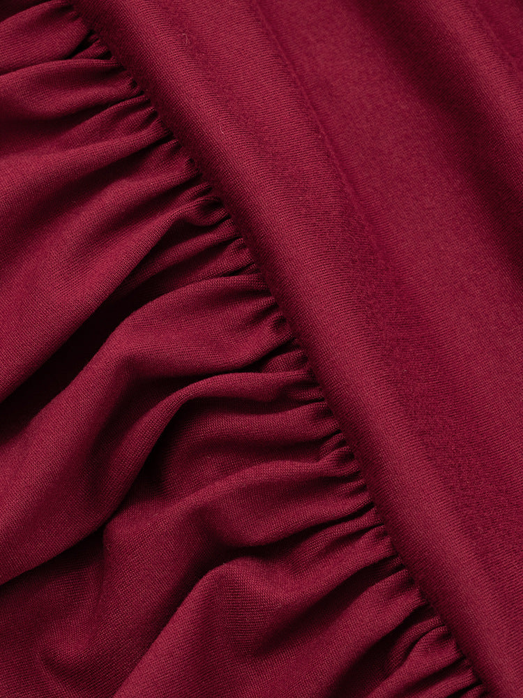 Becky Maxi Dress Maroon