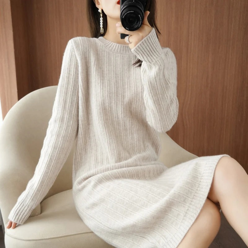 Martina Knitted Dress For Contemporary Dress with Premium Casual Styling