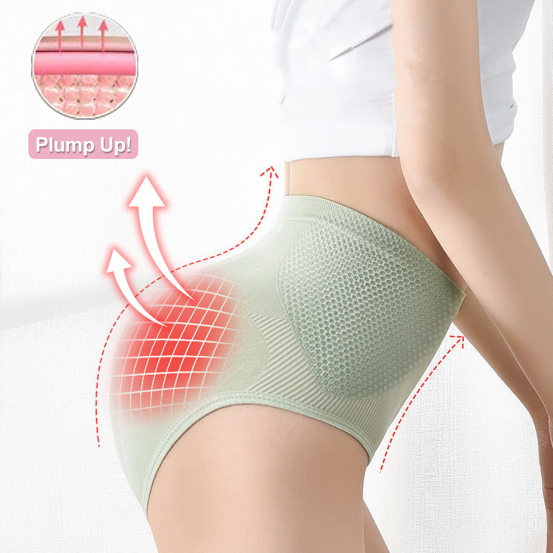 New graphene seamless high-waisted antibacterial shaping panties