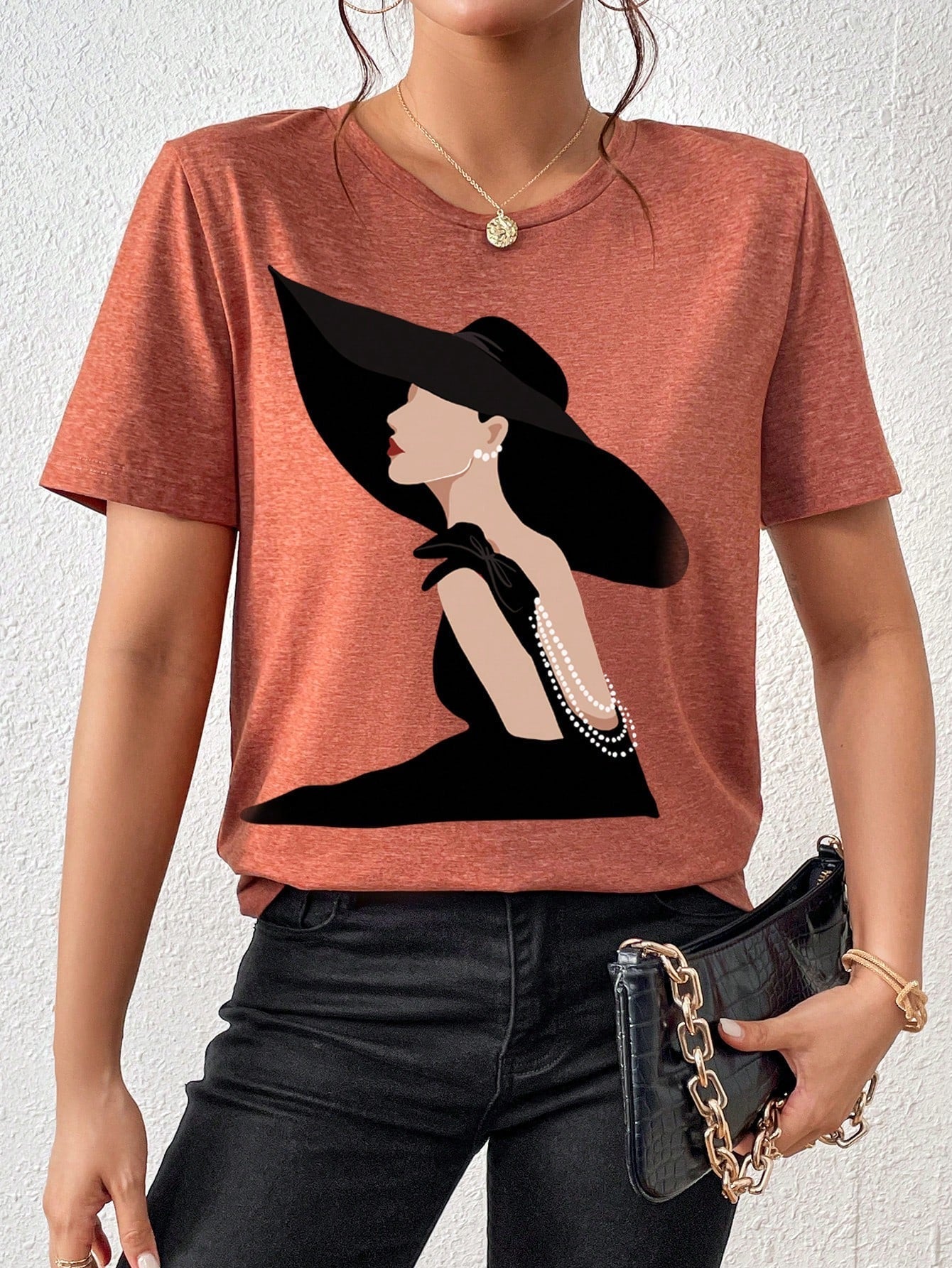 Figure Graphic Tee