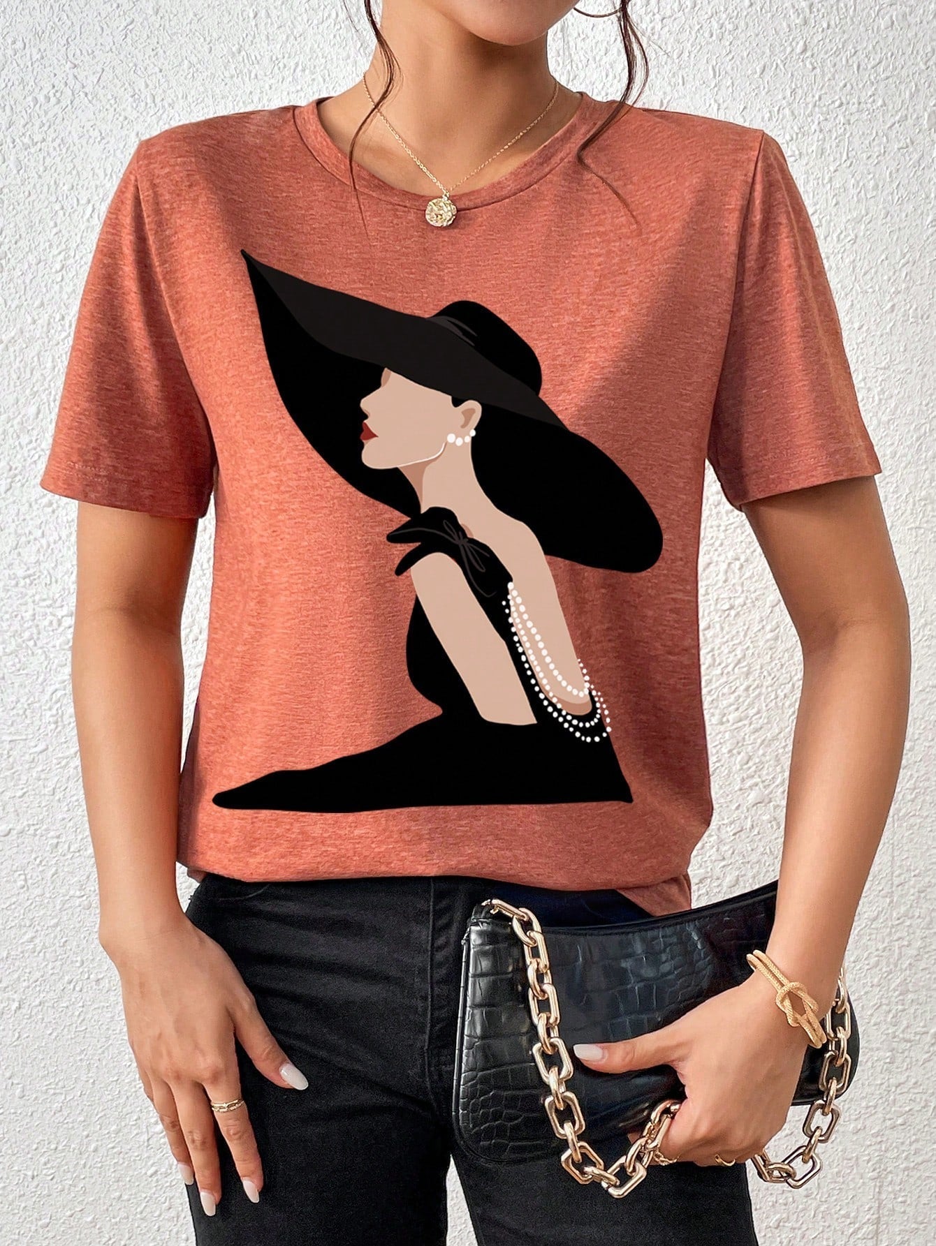 Figure Graphic Tee