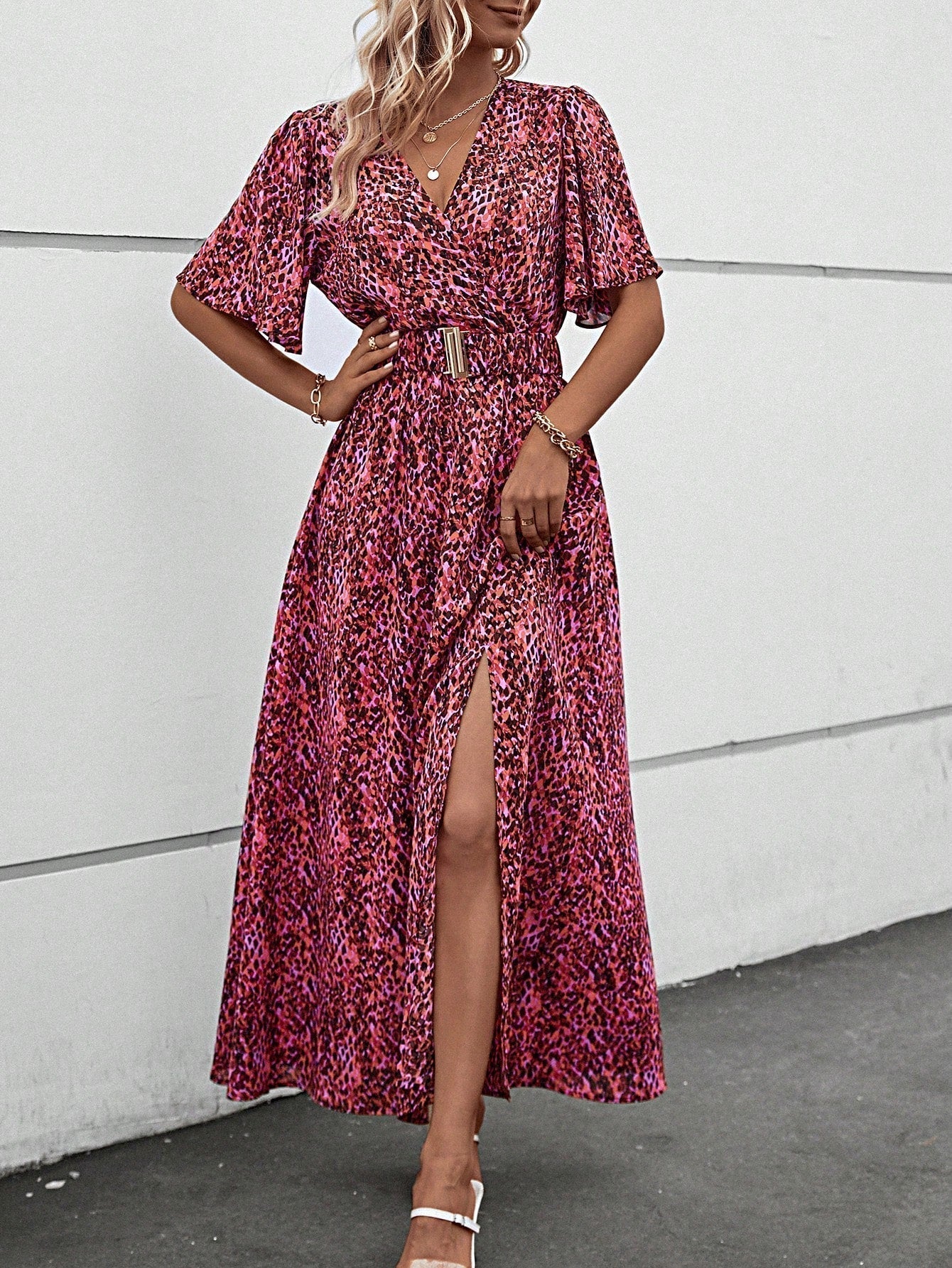 Belinda Effortless Maxi Dress Butterfly Style Elevated Occasion Wear