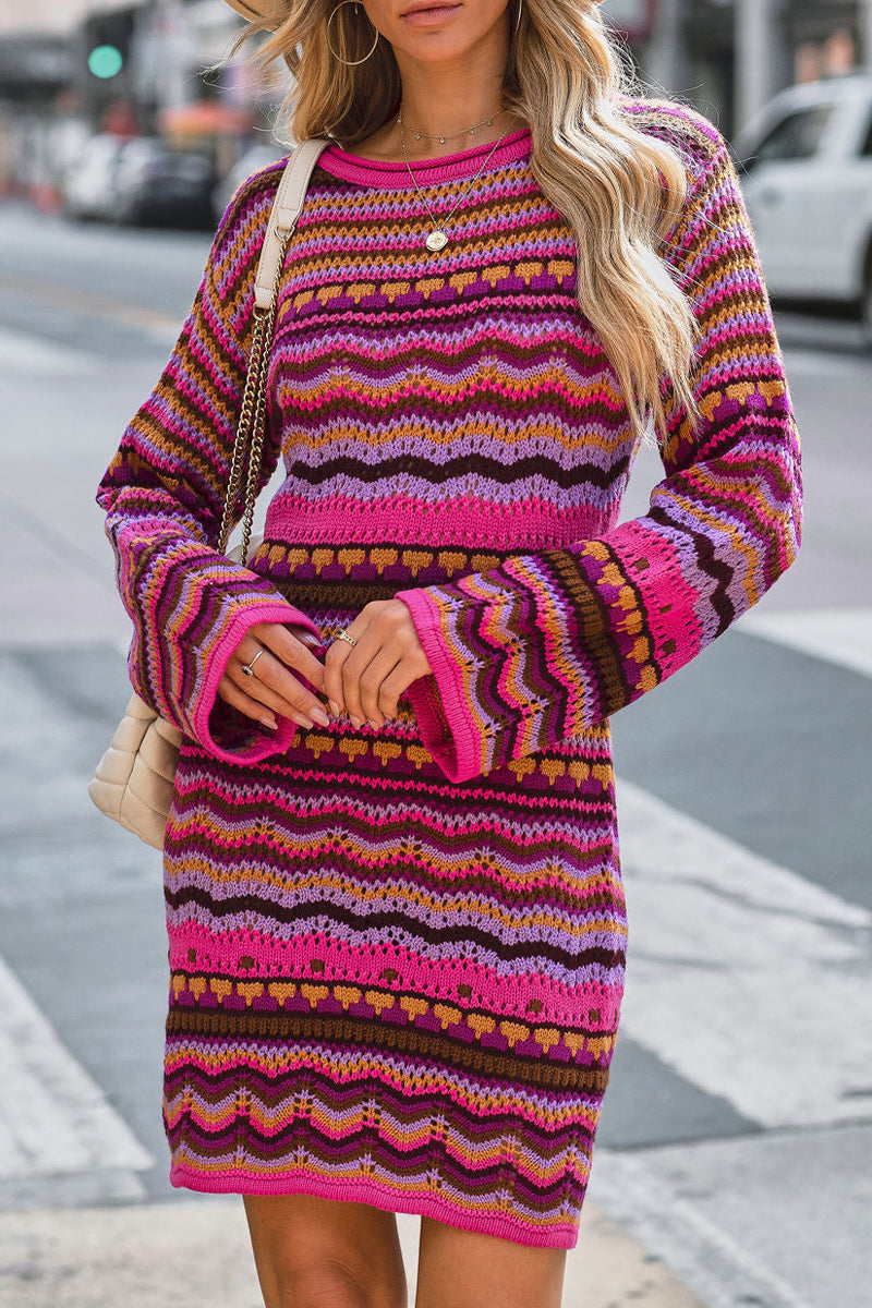 Natalia Sweet Elegant Color Modern Dress for Streetwear Style