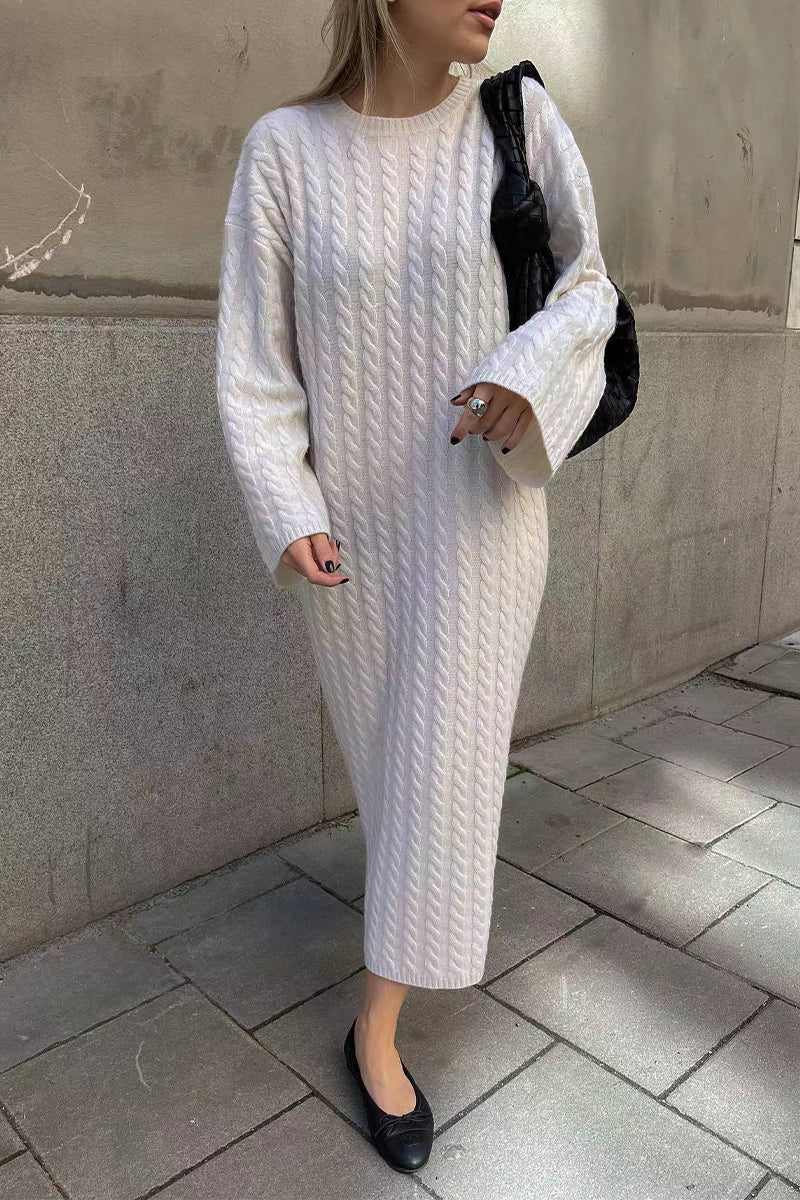 Marcela Elegant Simple Plain Dress with Elegant Everyday Styling