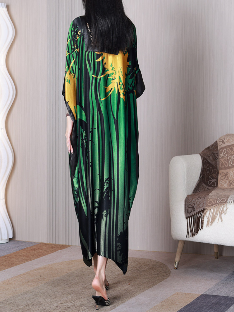 Feel The Moment Square Collar Loose A-line Dress