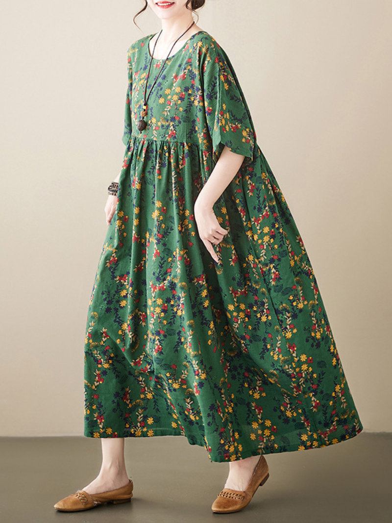 Wrangler Round Neck Smock Dress