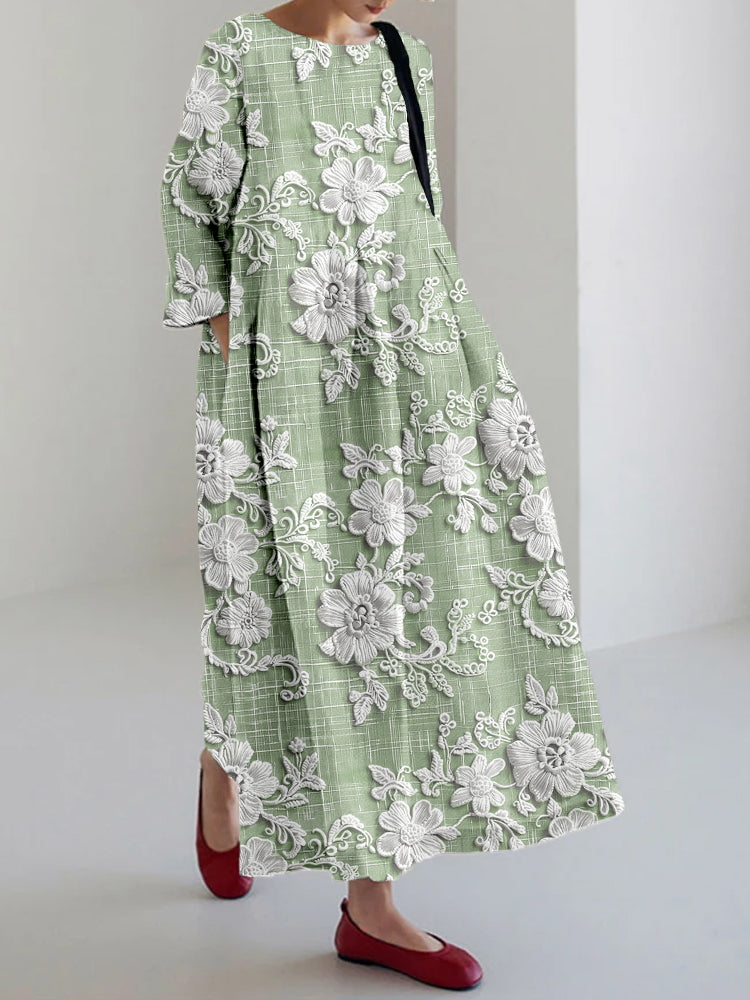 Frances Timeless Women's Floral Maxi Dress for Ceremony Designer Edit