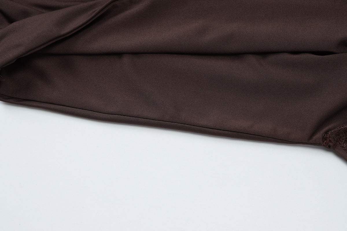 Gema Mini Dress Brown