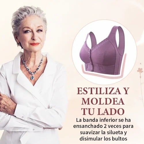 Nuevo Sujetador Transpirable Con Cierre Frontal Para Personas Mayores