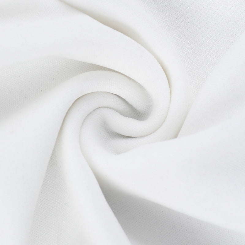 Frostene Off Shoulder Mini Dress White
