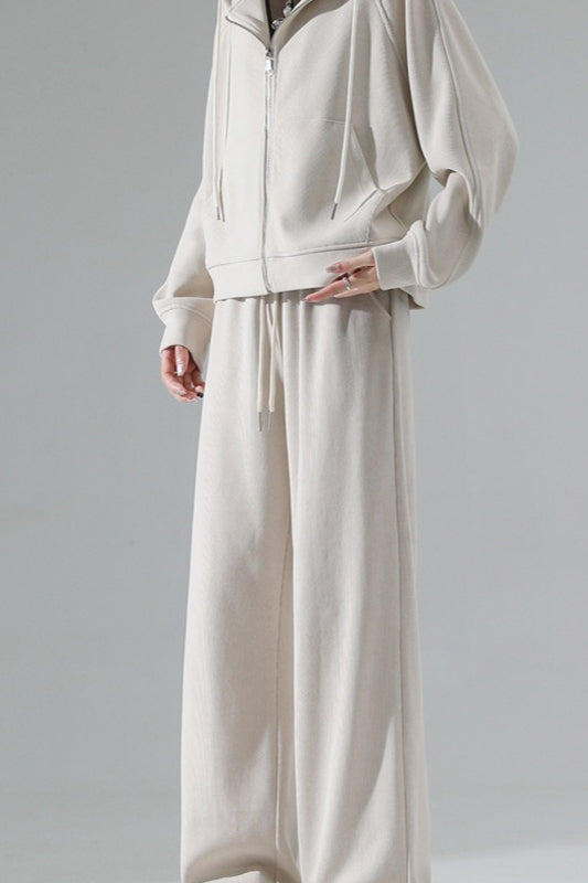 Fleece Lined Relaxed Knit Pants