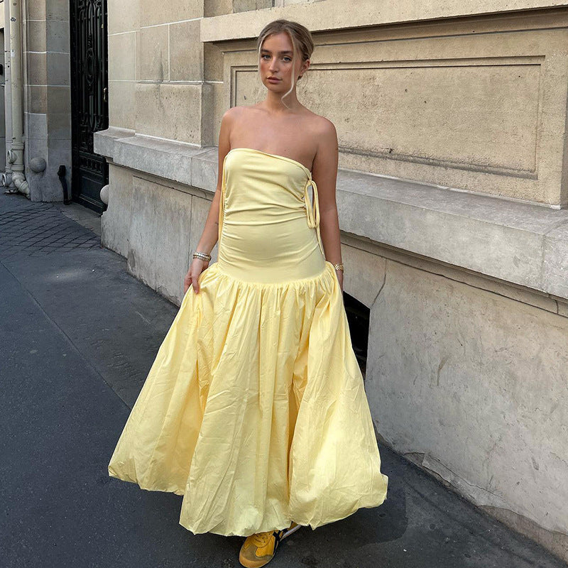 Katlene Dress Yellow