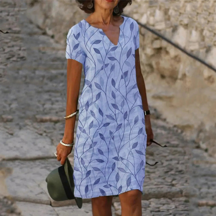 Teodora Modern and Fashionable Summer Dress for Women Easy Wear Style