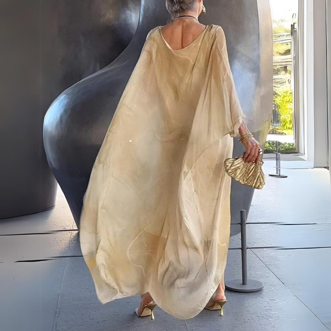 Marcia Exclusive Silk Chiffon Dress Evening Wear Edit