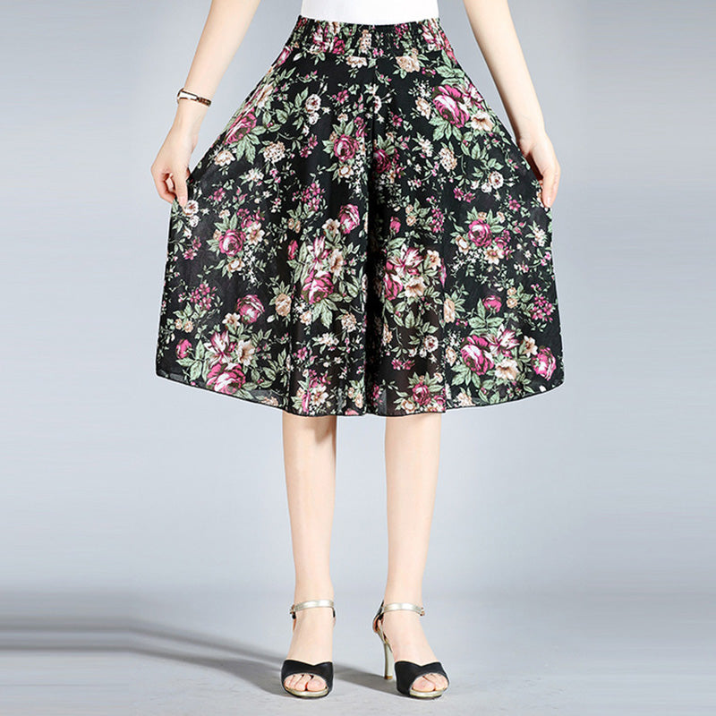 Vintage Style Wide Leg Culottes