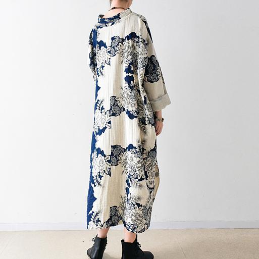 fall white oversized linen dress plus size cotton fall dresses