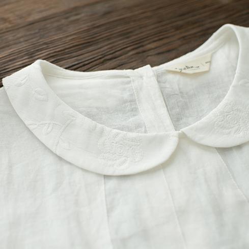 white linen sundress plus size linen summer dresses traveling casual style