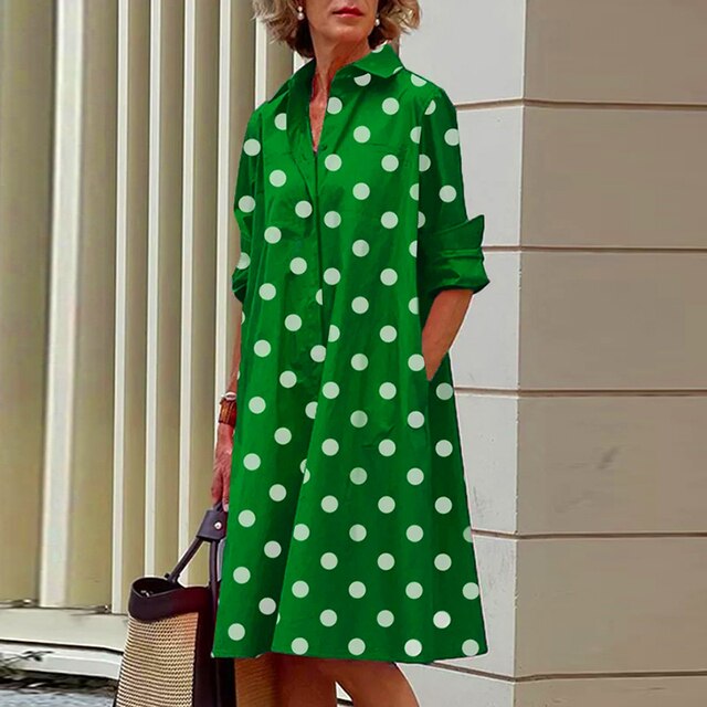 Eva Boutique Vintage Long Sleeve Dress Elevated Occasion Wear