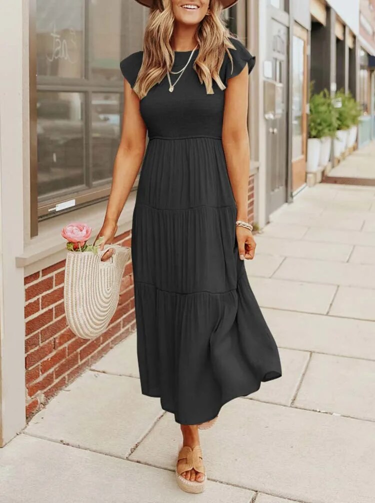 Yoselin Statement Maxi Dress Boutique Collection