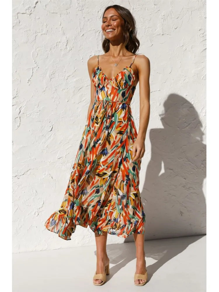 Yesica Exclusive Colorful Dress Elevated Occasion Wear